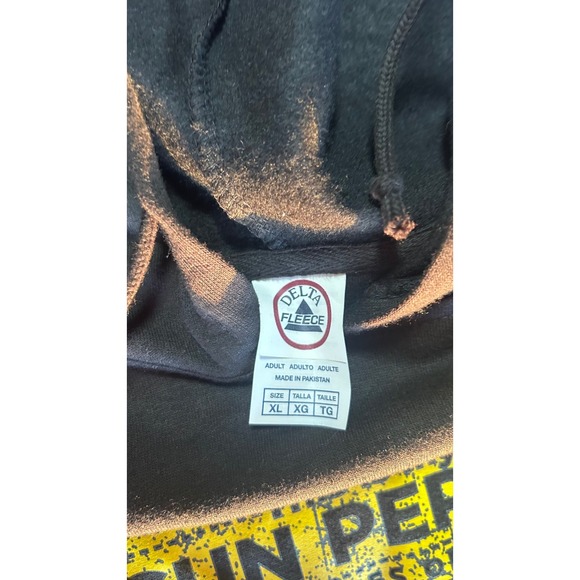 Delta Fleece Hoodie 2nd Amendment Graphic Black XL - Picture 5 of 5